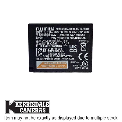 Fujifilm-Used NP-W126 Battery (for XPRO1/XE1) – Used # 587.514NPW126