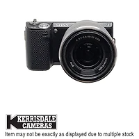 Sony-Used NEX-5N With 18-55 (Black/Silver) - 16MP - Good Condition - Sony E Mount - Used # 587.21930602X