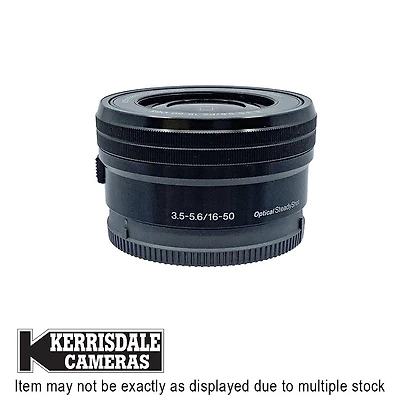Sony-Used 16-50mm F3.5-5.6 OSS PZ - Good Condition - Sony E Mount - Used # 587.575A1650B