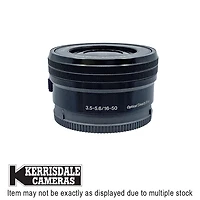 Sony-Used 16-50mm F3.5-5.6 OSS PZ - Good Condition - Sony E Mount - Used # 587.575A1650B