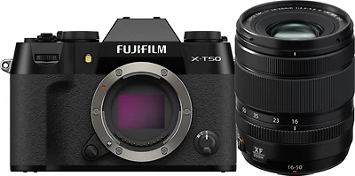 Fujifilm X-T50 Mirrorless Digital Camera with XF 16-50mm F2.8-4.8 R LM WR Lens