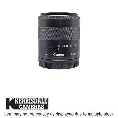 Canon-Used 18-55mm F3.5-5.6 IS STM - Good Condition - Canon EF-M Mount - Used # 587.156A1855M