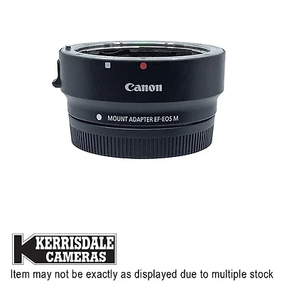 Canon-Used EF - EOS M Mount lens adapter (No Tripod Mount) - Good Condition – Used # - 587.156EFEOSM