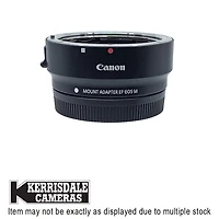 Canon-Used EF - EOS M Mount lens adapter (No Tripod Mount) - Good Condition – Used # - 587.156EFEOSM