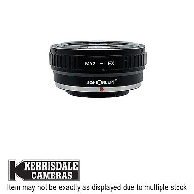 K-And-F-Concept-Used M42 To Fuji X Mount Adapter - Used # 587.21828303X