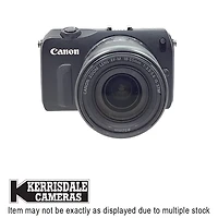 Canon-Used EOS M With 18-55mm (Black) – 18MP HD - Good Condition - Canon EF-M Mount – Used # 587.22118400X