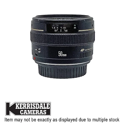 Canon-Used 50mm F1.4 USM – Good Condition - Canon EF Mount – Used # 587.156A14U