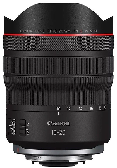 Canon RF 10-20mm F4 L IS STM