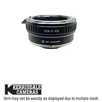 K-And-F-Concept-Used Nikon F To Fuji X Mount Adapter (MF) - Good Condition