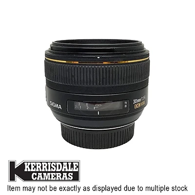 Sigma-Used 30mm F1.4 EX DC – Good Condition - Nikon DX Mount – Used # 587.25A3014
