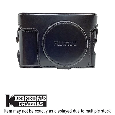 Fujifilm-Used X100V / X100VI Leather Case (Black) - Good Condition – Used # 587.514XCB