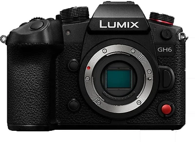 Panasonic-Lumix Lumix GH6 Mirrorless Camera - Body Only - Black