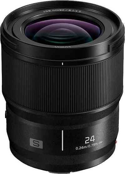Panasonic-Lumix Lumix S 24mm F1.8 L-Mount Interchangeable Lens