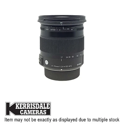 Sigma-Used 17-70mm F2.8-4 Contemporary OS DC – Nikon DX Mount – Used # 587.25A1770SC