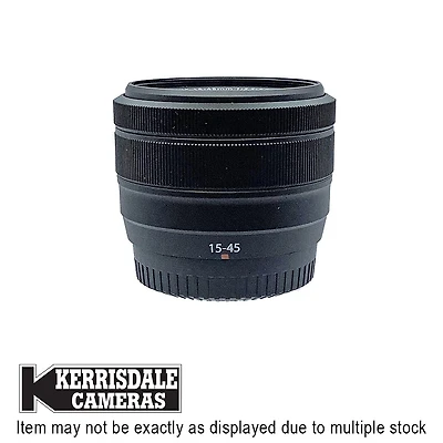 Fujifilm-Used 15-45mm F3.5-5.6 PZ OIS XC (Black) - Fujifilm X Mount - Used # 587.514A1545B