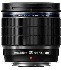 Om-System M. Zuiko ED 20mm F1.4 PRO Lens