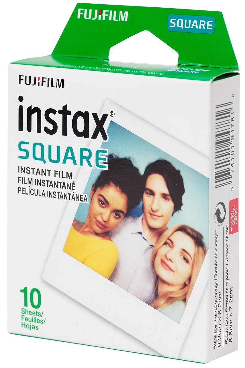 Fujifilm Instax Square Film - 10 Sheets