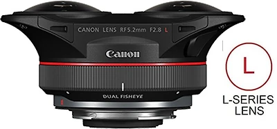 Canon RF 5.2mm F2.8 L Dual Fisheye