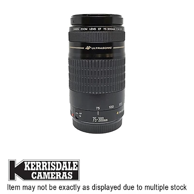 Canon-Used 75-300mm F4-5.6 USM - Good Condition - Canon EF Mount – Used # 587.156A75300U
