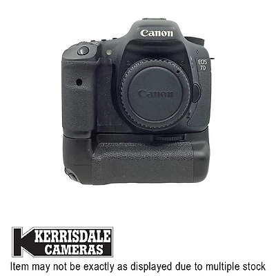 Canon-Used 7D Body w/ BGE7 Grip – 18MP 3" LCD - Good Condition - Canon EFS Mount – Used # 587.CA7DG