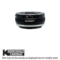 K-And-F-Concept-Used CY To L Mount Adapter - Good Condition - Used # 587.21828301X