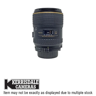 Tokina-Used 100mm F2.8 Macro ATX PRO AFD - Good Condition - Nikon FX Mount – Used # 587.22001600X