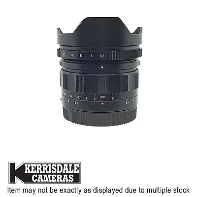Voigtlander-Used 10mm F5.6 Heliar (MF) - Good Condition - Sony FE Mount - Used # 587.21017401X