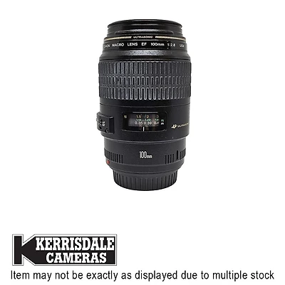 Canon-Used 100mm F2.8 Macro - Fair Condition - Spec In Lens - Canon EF Mount – Used # 587.22118701X