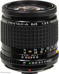 Pentax smc A 645 150mm f/3.5