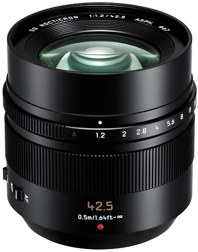 Panasonic-Lumix Lumix G Leica DG Nocticron 42.5mm F1.2 - Black