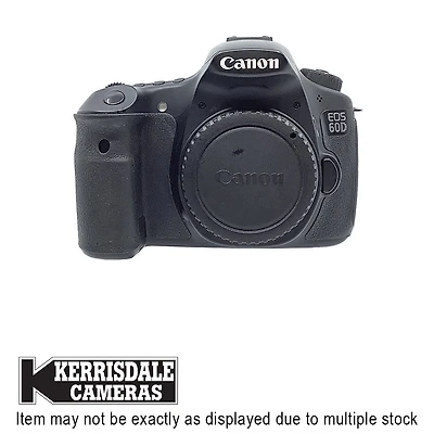 Canon-Used 60D Body – 18MP HD - Fair Condition - Stretched Rubber And Wear - Shutter Count 40,340 – Canon EFS Mount - Used # 587.21330401X
