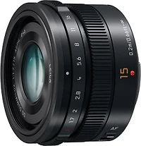 Panasonic-Lumix Leica DG Summilux 15mm / F1.7 ASPH #H-X015
