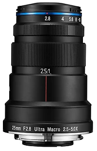 Laowa 25mm f2.8 2.5 - 5X Ultra-Macro for Sony FE