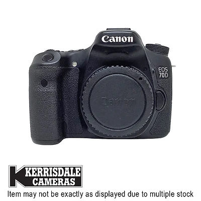 Canon-Used 70D Body – 20MP HD WiFi - Good Condition - Canon EFS Mount - Used # 587.CA70D