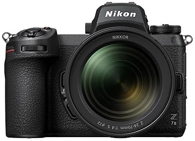 Nikon Z 7II Interchangeable Lens Mirrorless Camera with 24-70mm F4 S Lens