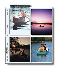 Print-File  45-8P Photo Pages (25 pack)