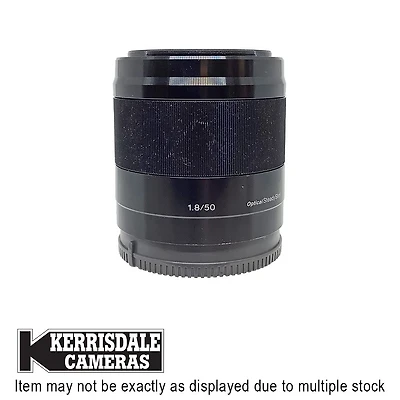 Sony-Used 50mm F1.8 OSS - Fair Condition - Cosmetic Wear And Dusty - Sony E Mount - Used # 587.21926101