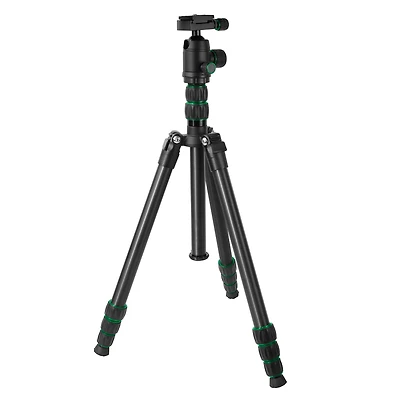 Optex Black OBALT4 4 Section Aluminum Travel Tripod