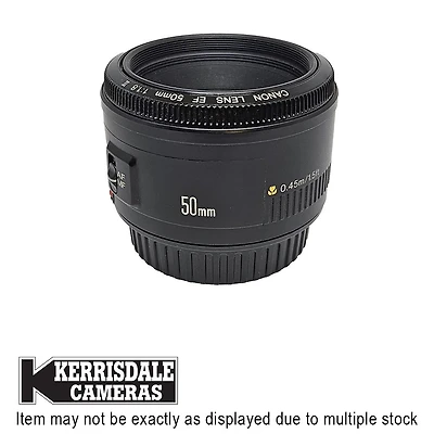 Canon-Used 50mm F1.8 (Model 1 Or 2) - Good Condition - Canon EF Mount - Used # 587.156A18PL2