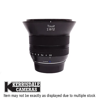 Zeiss-Used 12mm F2.8 Touit (AF) - Good Condition - Fujifilm X Mount - Used # 587.22008101