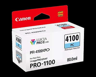 Canon PFI-4100 Photo Cyan Ink Tank
