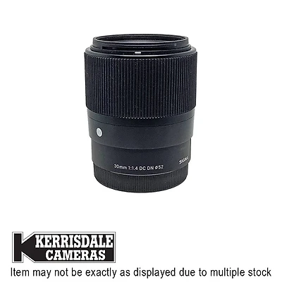 Sigma-Used 30mm F1.4 DN - Good Condition - Sony E Mount – Used # 587.575A30S