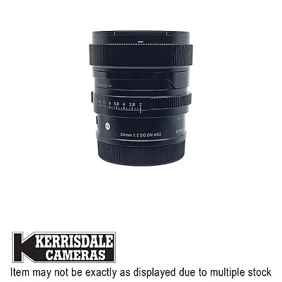 Sigma-Used 24mm F2 DG DN – Good Condition - L Mount - Used # 587.22010100