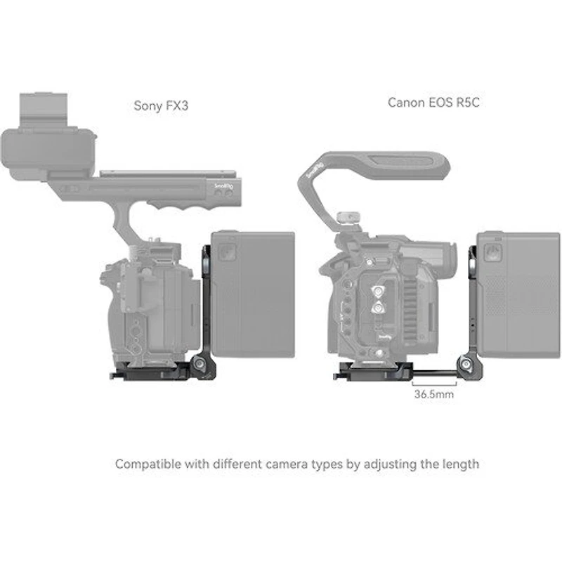 Smallrig Compact V-Mount Battery Mounting System 4064B