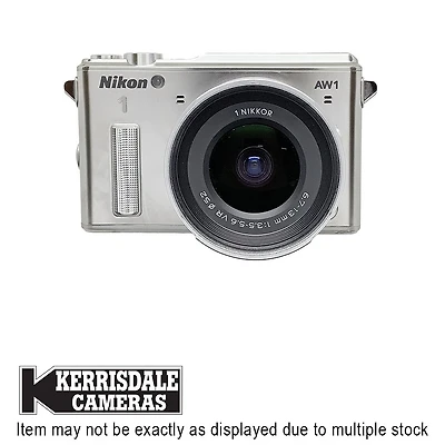 Nikon-Used AW1 With 6.7-13mm (Silver) BODY WP LENS IS NOT – 14MP 1" Sensor – Good Condition - Nikon 1 Series Mount – Used # 587.22110603X
