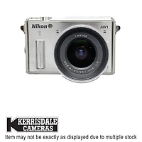 Nikon-Used AW1 With 6.7-13mm (Silver) BODY WP LENS IS NOT – 14MP 1" Sensor – Good Condition - Nikon 1 Series Mount – Used # 587.22110603X
