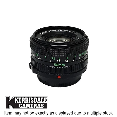 Canon-Used 50mm F1.8 / F2 (MF) FD Or FDN - Good Condition - Canon FD Mount - Used # 587.15618