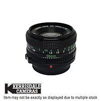 Canon-Used 50mm F1.8 / F2 (MF) FD Or FDN - Good Condition - Canon FD Mount - Used # 587.15618