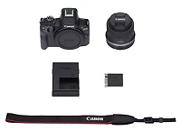 Canon EOS R50 Mirrorless Camera with RF-S 18-45mm f4.5-6.3 IS STM Lens - Black