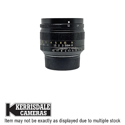 7Artisans-Used 50mm F1.1 Black (MF) - Good Condition - Leica M Mount – Used # 587.21908303X